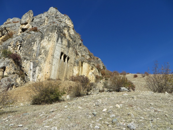 View of the Kalekapı Tomb